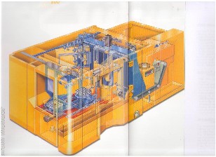  Layout Centro di lavoro mandelli THUNDER 500 